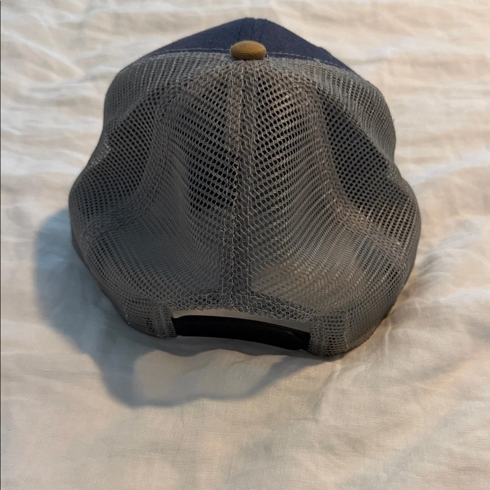 River North Brewery Navy and Tan Cap